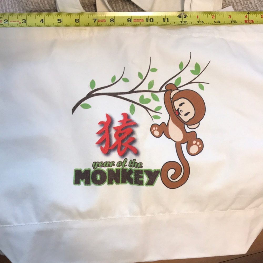 Shirokiya tote. Year of the Monkey.